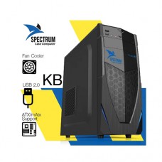 เคสคอมพิวเตอร์  CUBIC SPECTRUM BK C รองรับเมนบอร์ด : ATX/Micro ATX